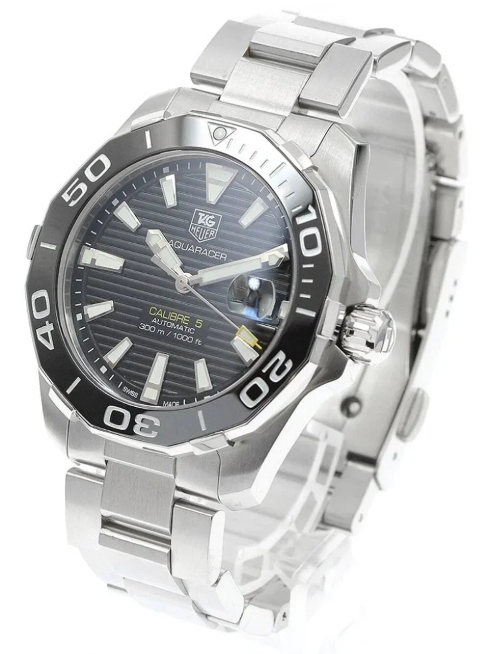 TAG HEUER Aqua Racer Caliber 5 WAY211A-1 Date Automatic Men's Watch_962349